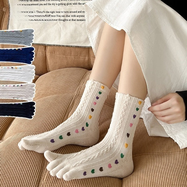 Candy Love Toe Socks - 3 Pairs