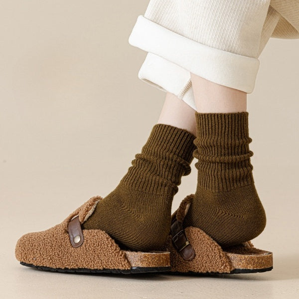 Everyday Elegance Merino Wool Socks - 2 Pairs