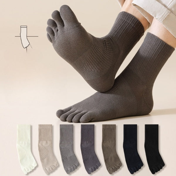 3D Contour Seamless Toe Socks - 3 Pairs