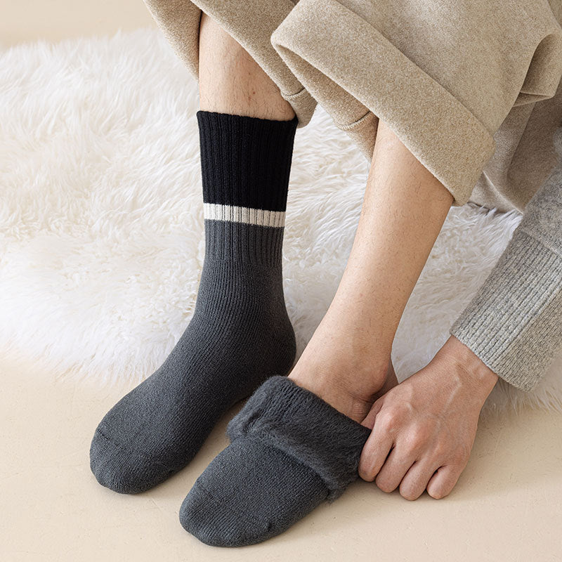 Ultra Warm Fleece-Lined Socks - 3 Pairs