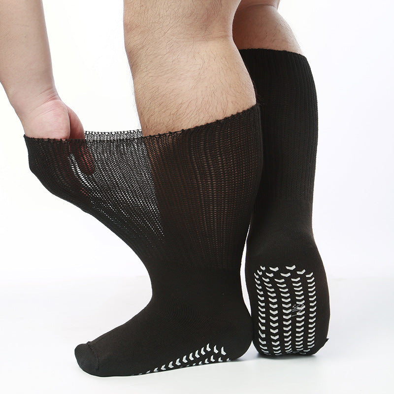 Extra Wide Anti-Slip Diabetic Socks - 3 Pairs