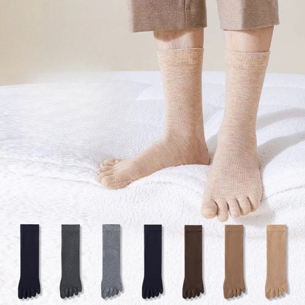Merino Comfort Crew Toe Socks - 3 Pairs