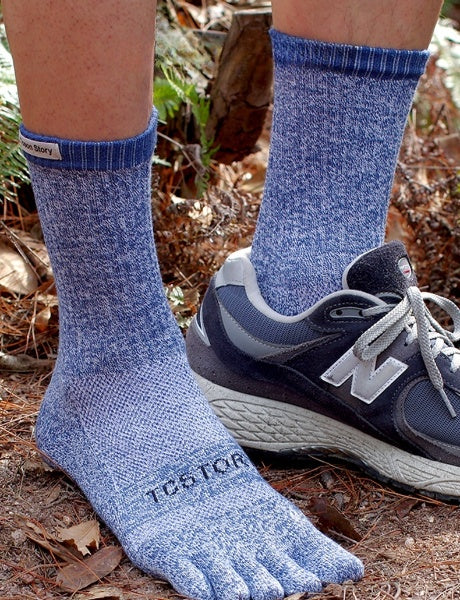 CoolMax Merino Wool Toe Socks - 2 Pairs