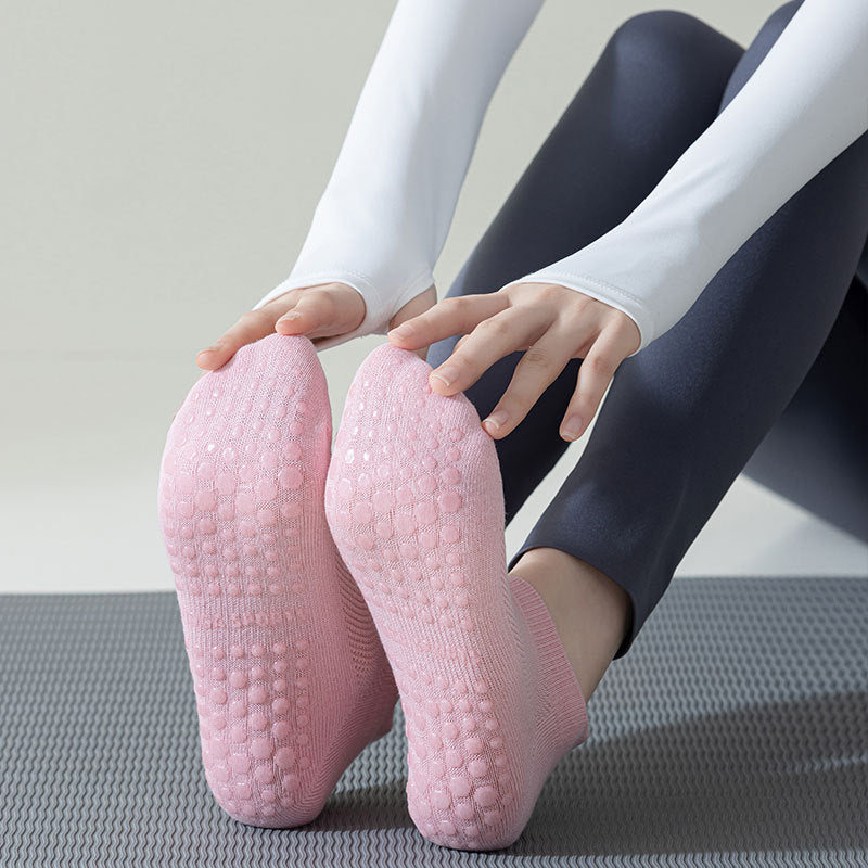 Grip Flow Low-Cut Non-Slip Socks - 3 Pairs