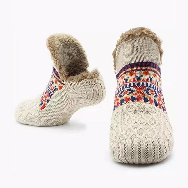 Unisex Non-slip Winter Slipper Socks