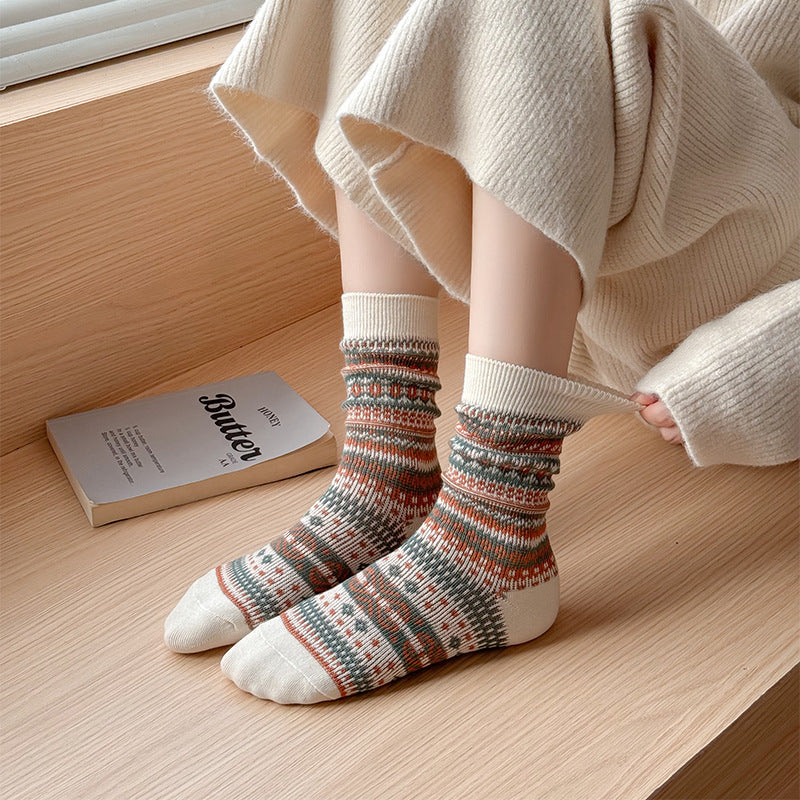 Nordic Cozy Socks Women - 2 Pairs