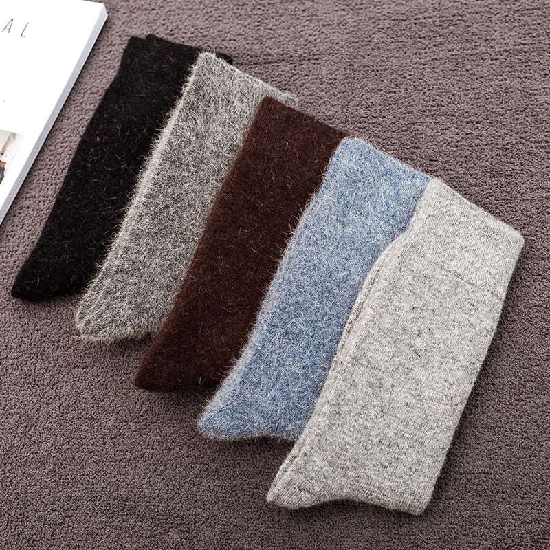Rabbit Wool Crew Socks