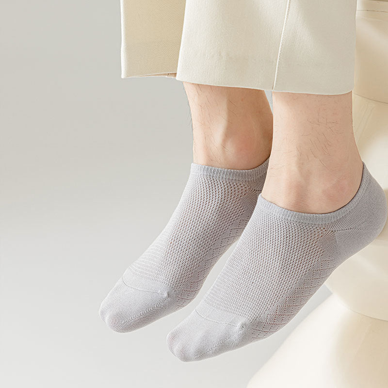 Air Flow Cotton No-Show Socks Men - 3 Pairs