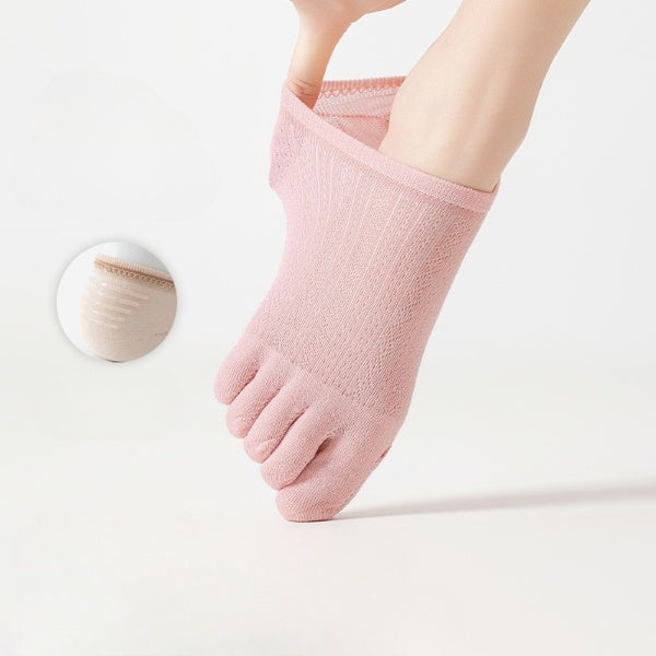 Airy Lace Bamboo Toe Socks - 3 Pairs