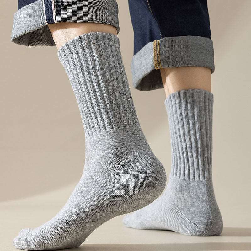 Cotton Cushioned Crew Socks Extra Thick - 2 Pairs