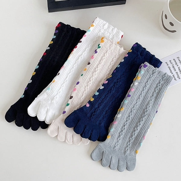 Candy Love Toe Socks - 3 Pairs