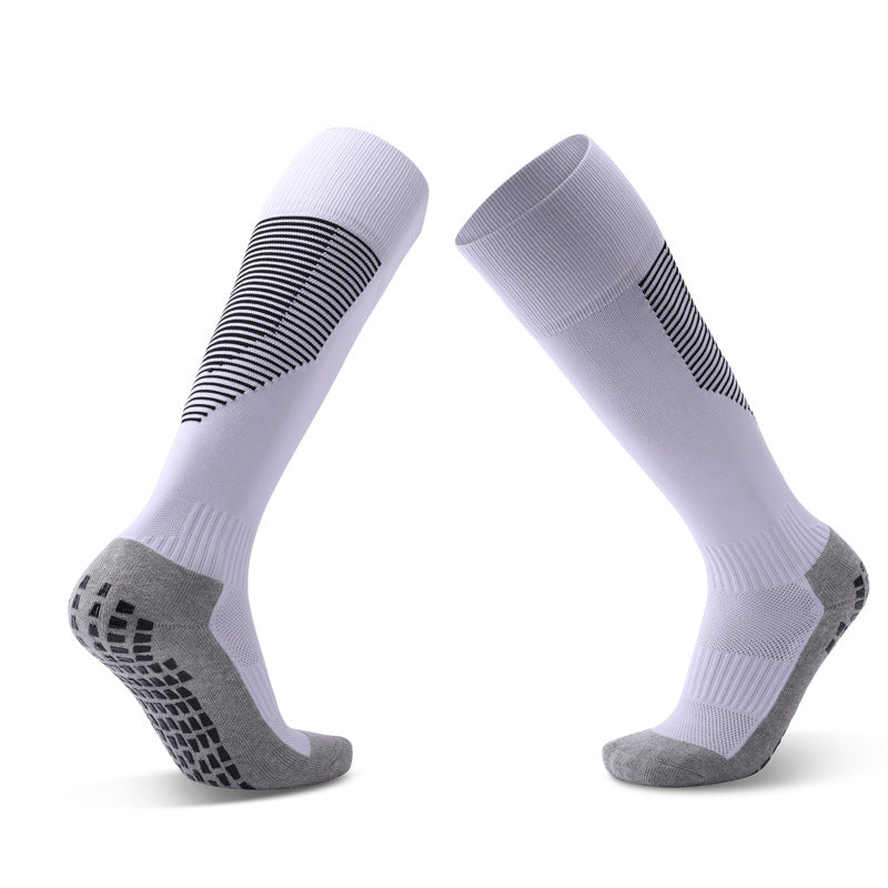 Non-slip Knee High Soccer Socks - 2 Pairs