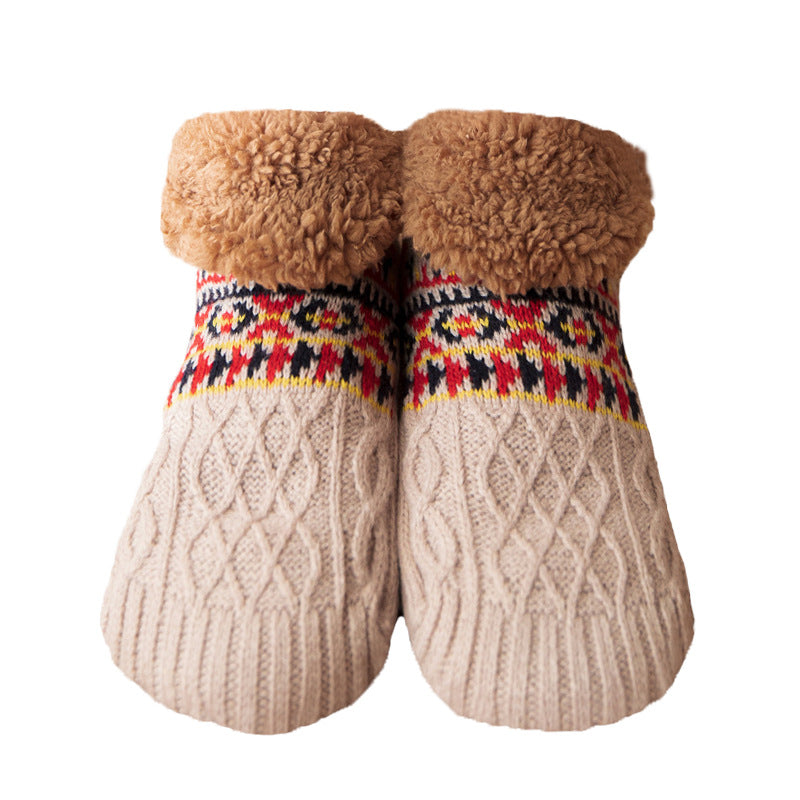 Unisex Non-slip Winter Slipper Socks