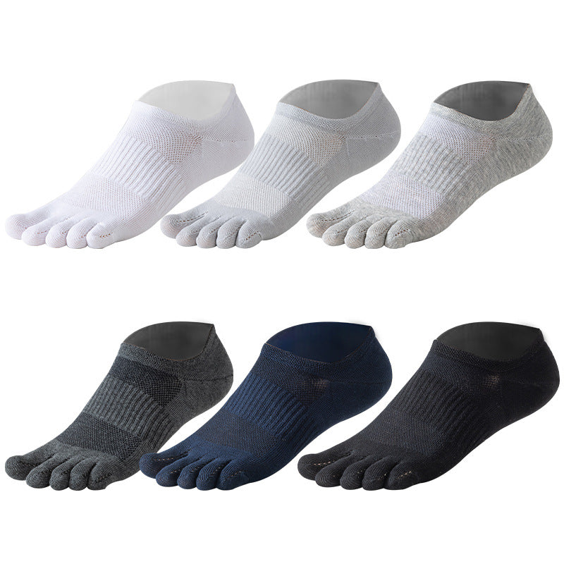 Toe Socks Men - 3 Pairs