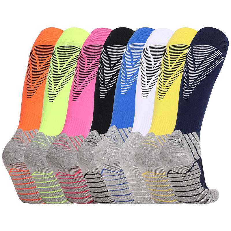 Non-slip Knee High Soccer Socks - 2 Pairs