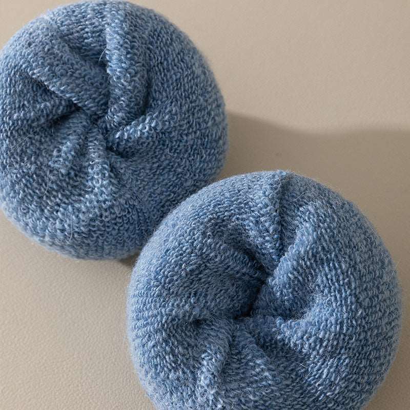 Striped Cushioned Crew Socks Extra Thick