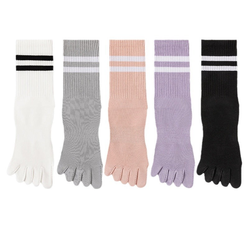 Graceful Steps Cotton Toe Socks Women - 3 Pairs