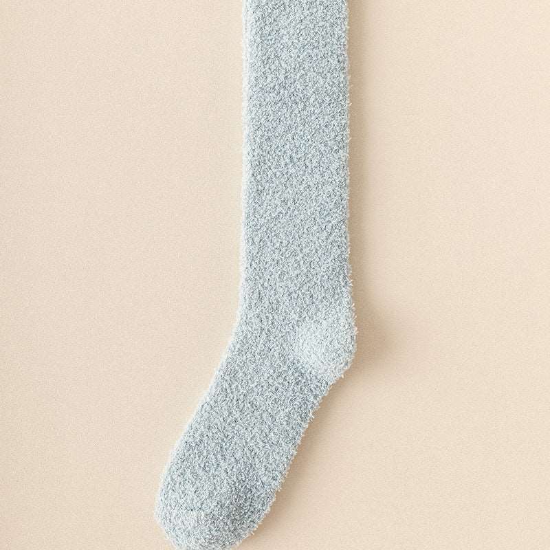 Women Long Fluffy Bed Socks
