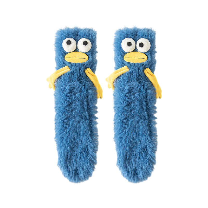 Fuzzy Friends Lounge Socks - 3 Pairs