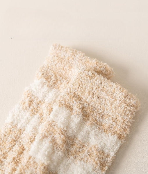 Cozy Cloud Ultra-Soft Coral Fleece Lounge Socks - 2 Pairs