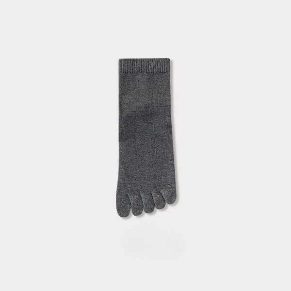 Silicone Heel Secure Toe Socks Women - 3 Pairs