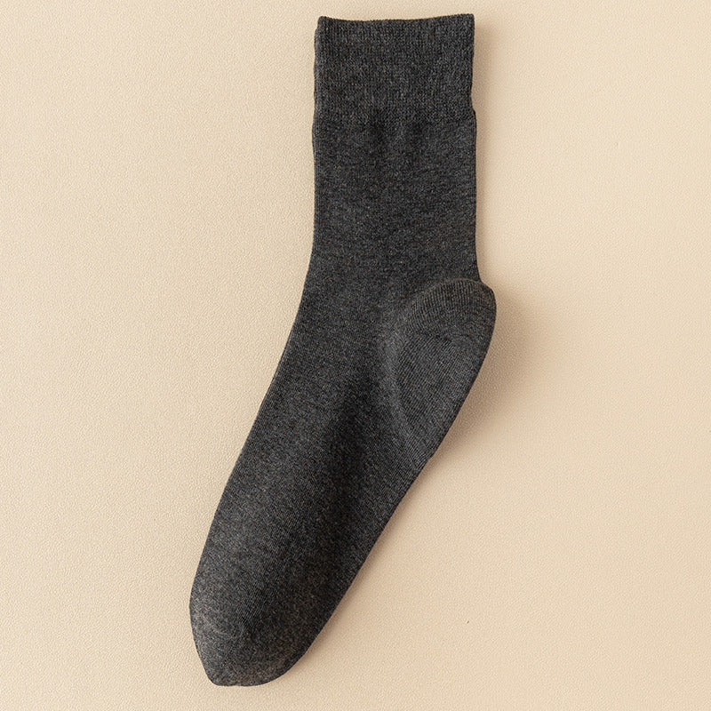 Silicone Heel Secure Socks Men - 3 Pairs