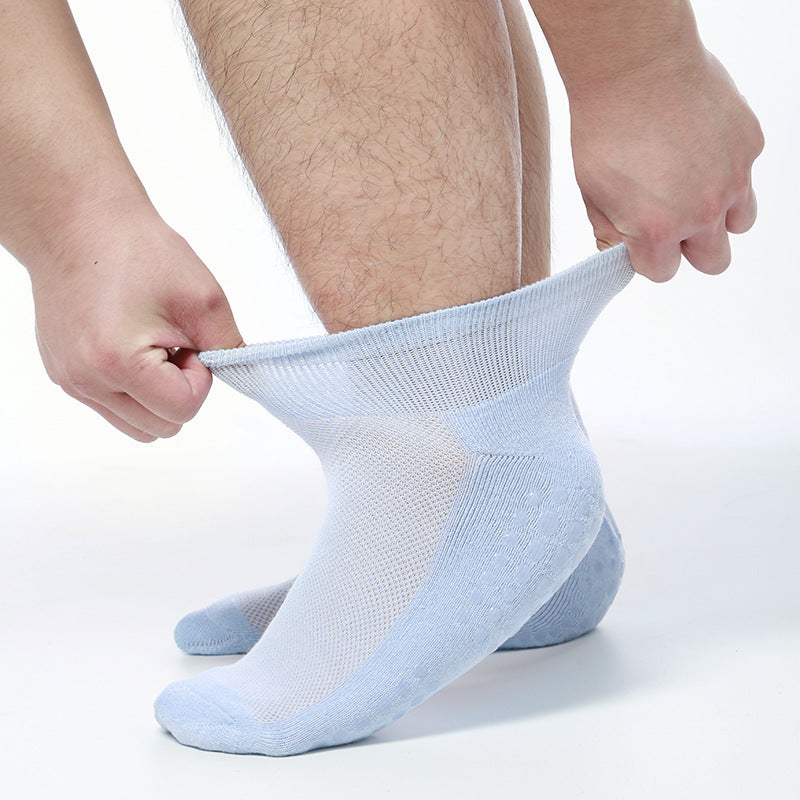Non-Slip Diabetic Comfort Socks with Loose Top & Extra Wide Fit - 3 Pairs