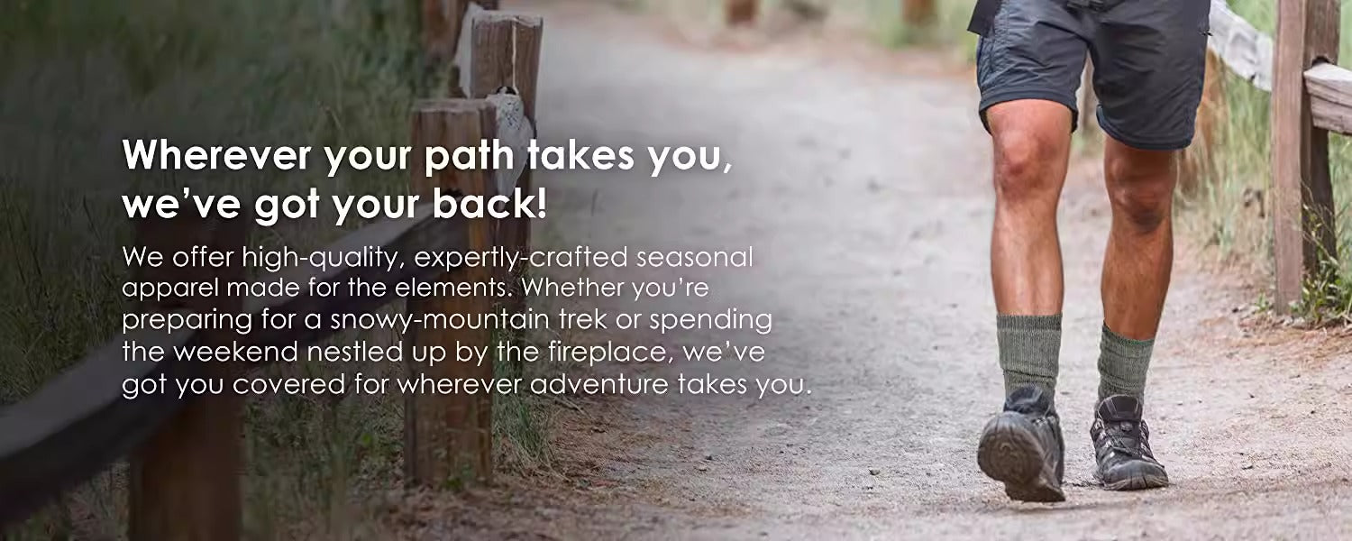 Enduro Work Hike Merino Wool Socks - 2 Pairs