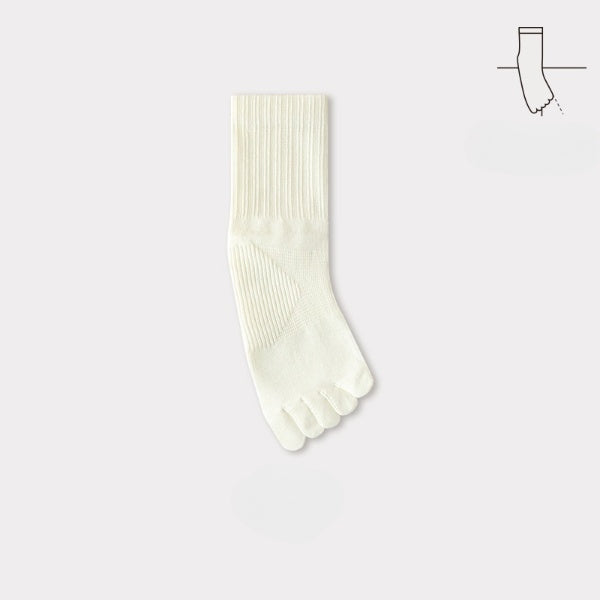 3D Contour Seamless Toe Socks - 3 Pairs