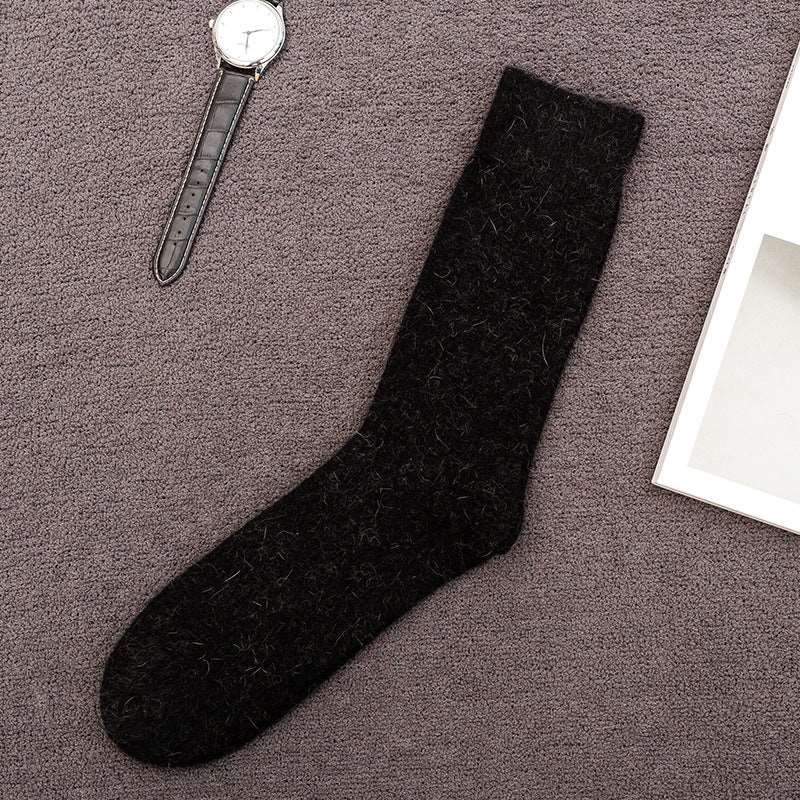 Rabbit Wool Crew Socks