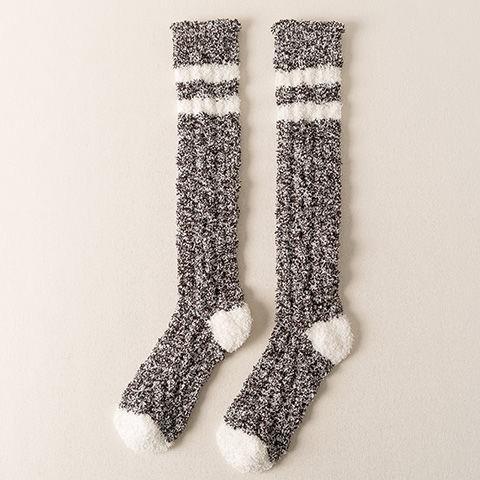 Cozy Cloud Ultra-Soft Coral Fleece Lounge Socks - 2 Pairs