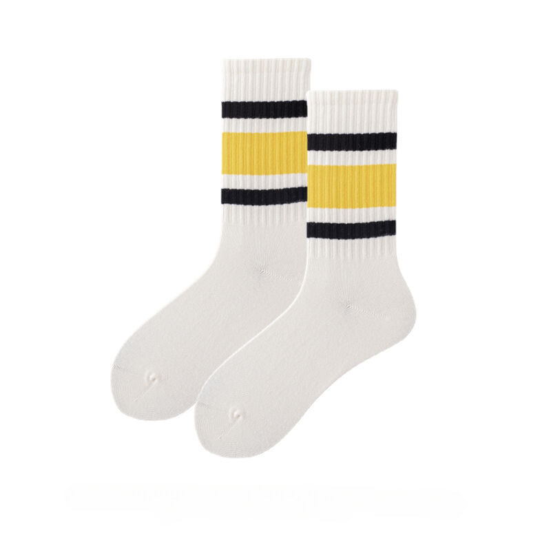 Classic Stripe Crew Socks - 3 Pairs