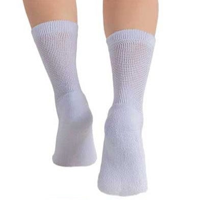 Extra Wide Diabetic Crew Socks - 3 Pairs