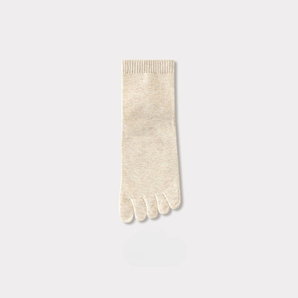 Silicone Heel Secure Toe Socks Women - 3 Pairs