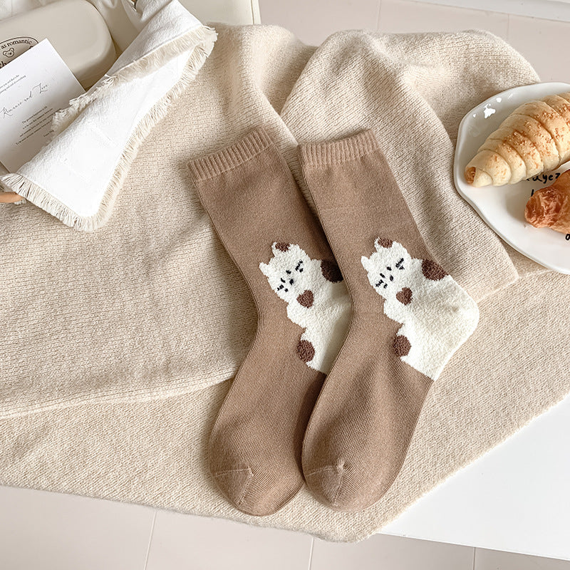 Cozy Animal Friends Socks - 2 Pairs