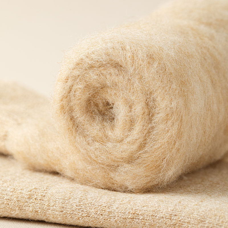 Ultra Warm Wool Crew Socks Men - 3 Pairs