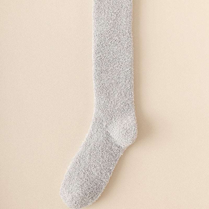 Women Long Fluffy Bed Socks