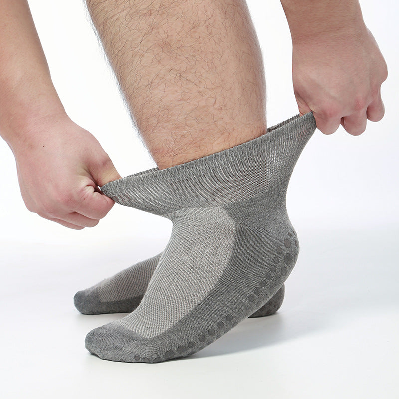 Non-Slip Diabetic Comfort Socks with Loose Top & Extra Wide Fit - 3 Pairs