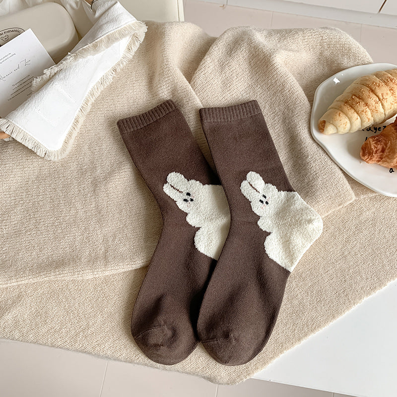 Cozy Animal Friends Socks - 2 Pairs