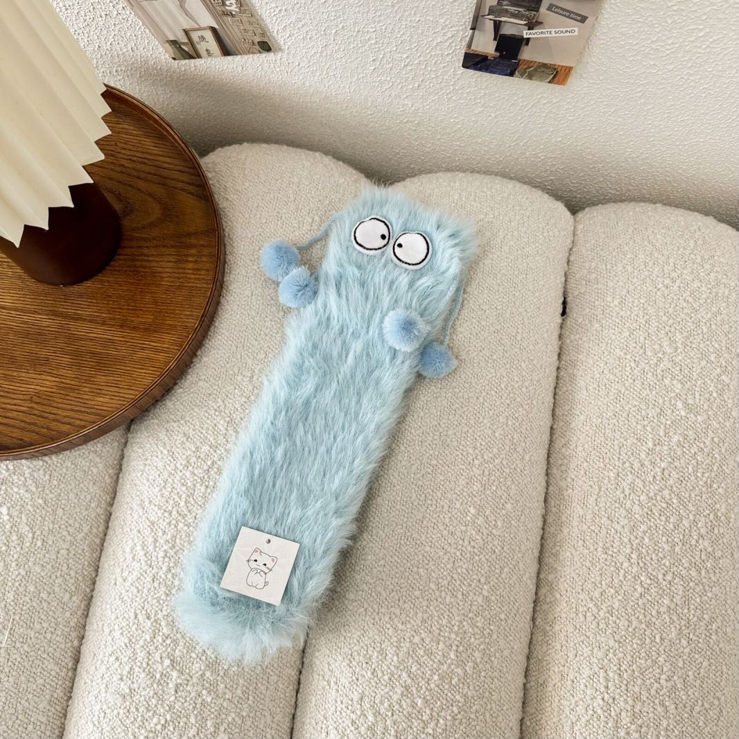 Fluffy Coral Home Socks - 2 Pairs