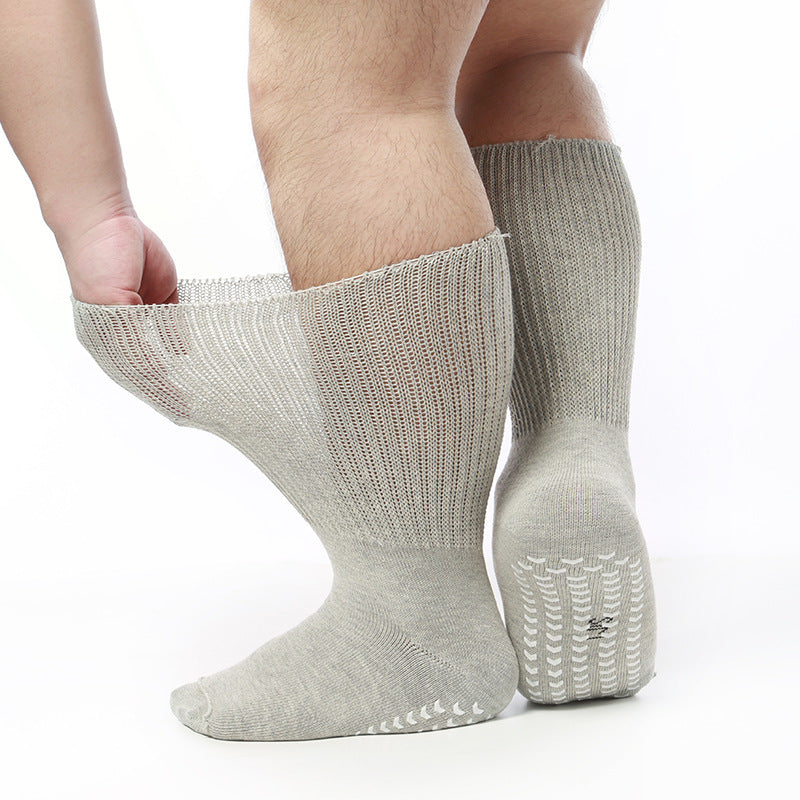 Extra Wide Anti-Slip Diabetic Socks - 3 Pairs