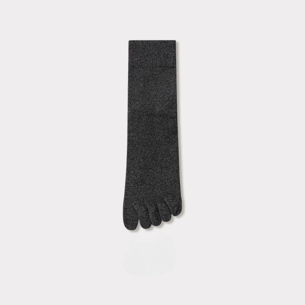 Silicone Heel Secure Toe Socks Men - 3 Pairs