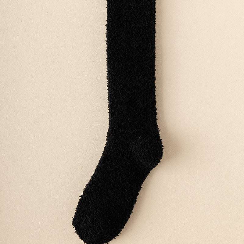 Women Long Fluffy Bed Socks