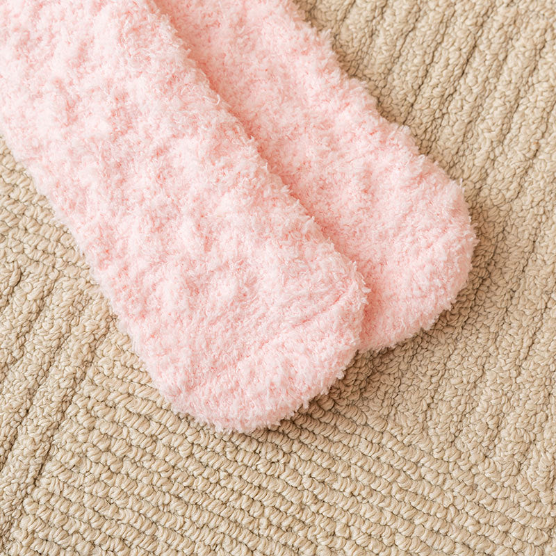 Royal Crown Coral Fleece Socks - 3 Pairs
