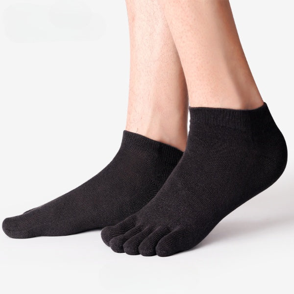 Comfort Stretch Plus Size Cotton Toe Socks Low Cut - 3 Pairs
