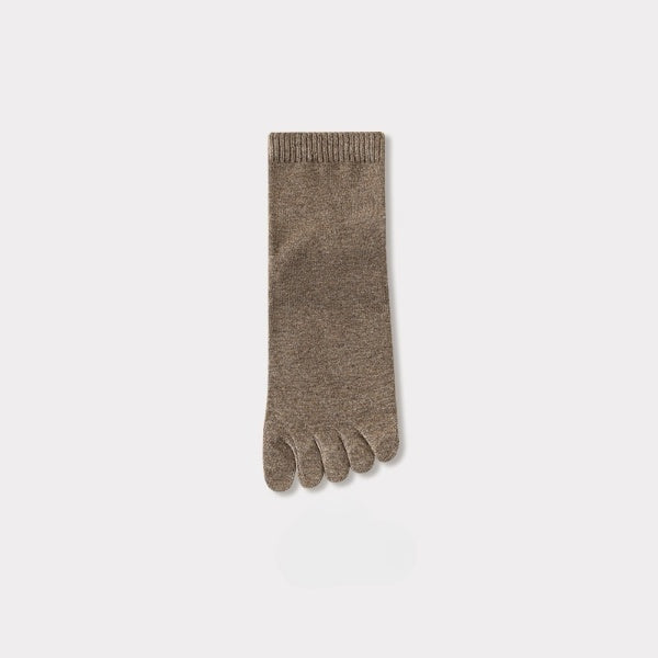 Silicone Heel Secure Toe Socks Women - 3 Pairs