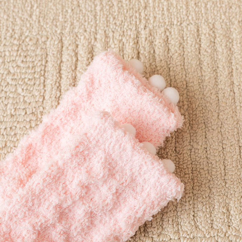 Royal Crown Coral Fleece Socks - 3 Pairs