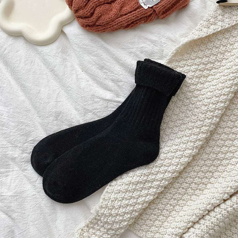 Wowen Rabbit Wool Crew Socks