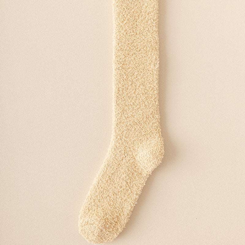 Women Long Fluffy Bed Socks