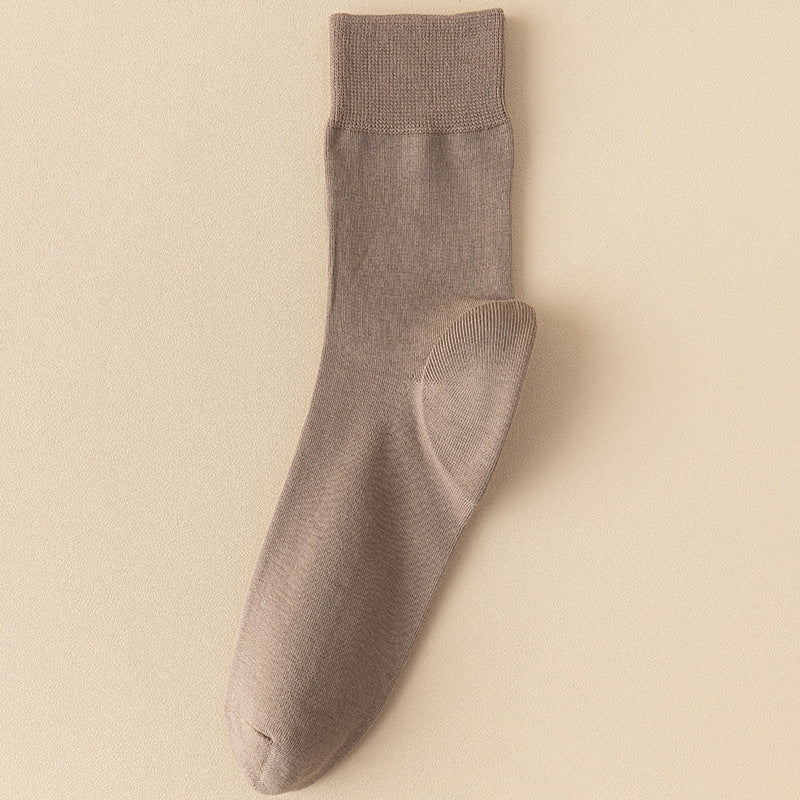 Silicone Heel Secure Socks Men - 3 Pairs